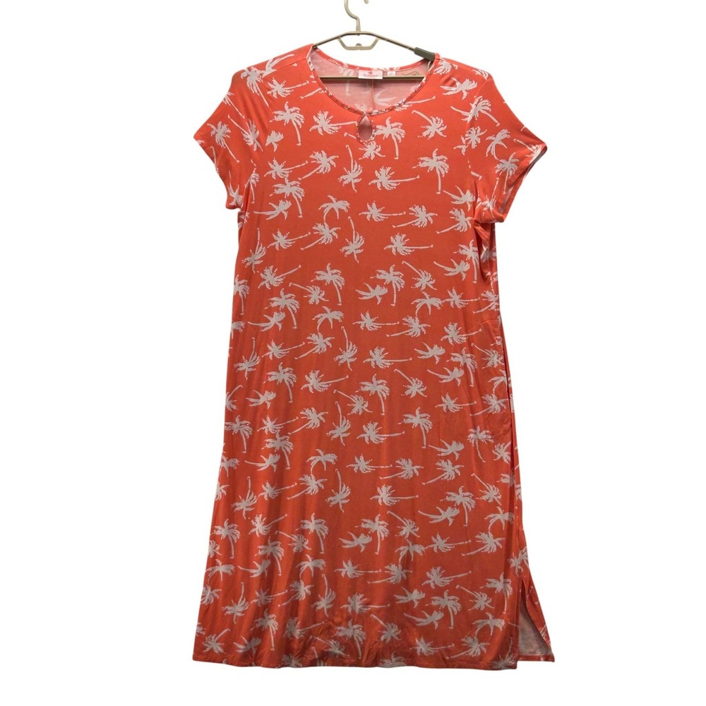 The Quacker Factory Maxi Dress Orange‎ 2X